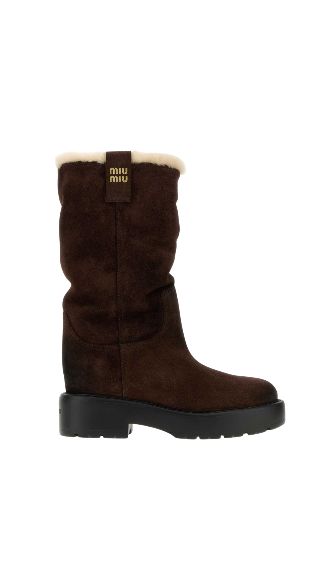 Leather Boots in Dark Brown