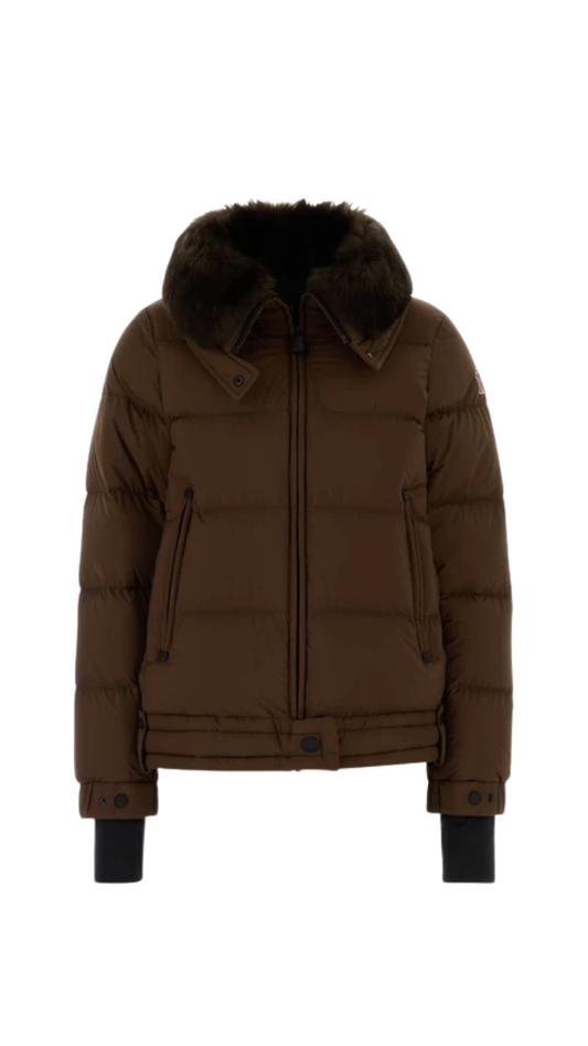 Arabbas Shearling-Trimmed Down Ski Jacket