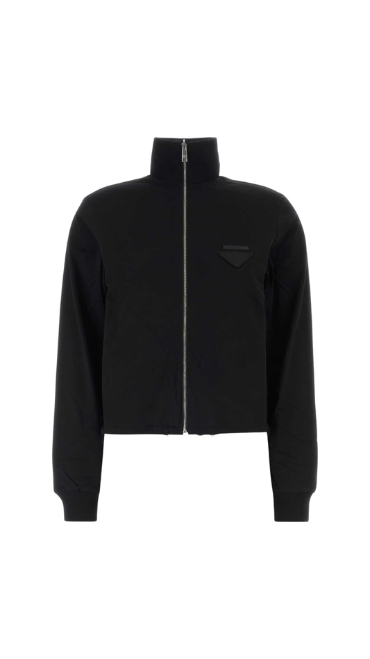 Cotton Lining Jacket in Black