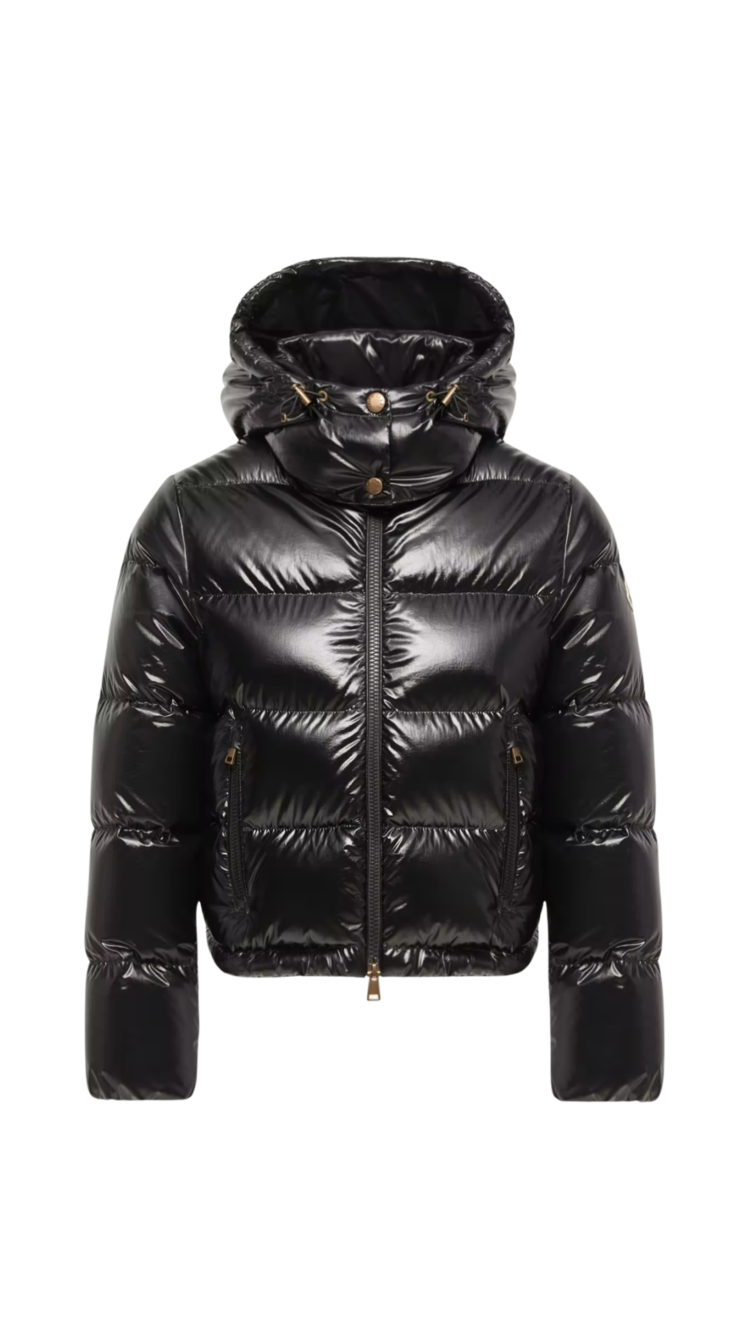 Niveole Short Down Jacket in Black