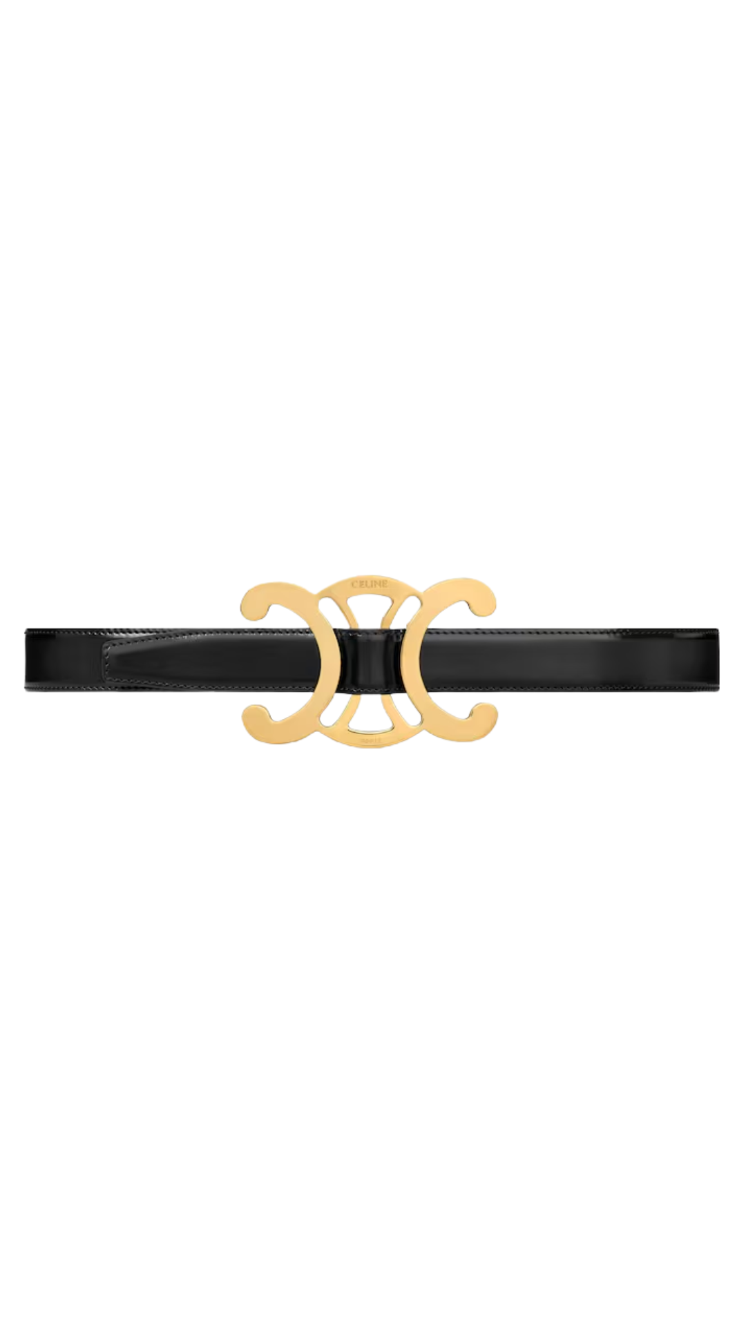 Triomphe Core Belt 25mm in Taurillon Leather