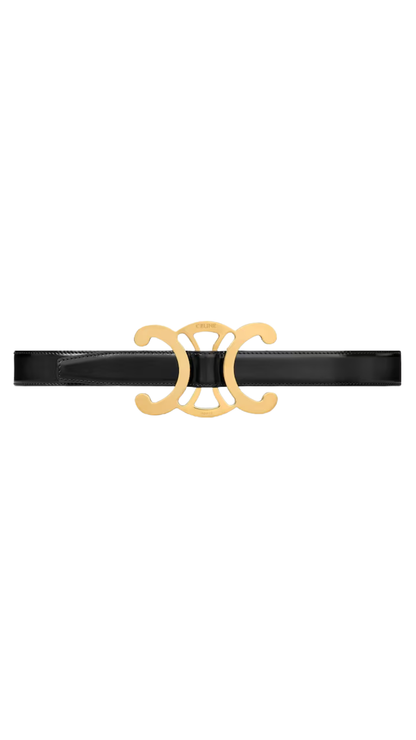 Triomphe Core Belt 25mm in Taurillon Leather
