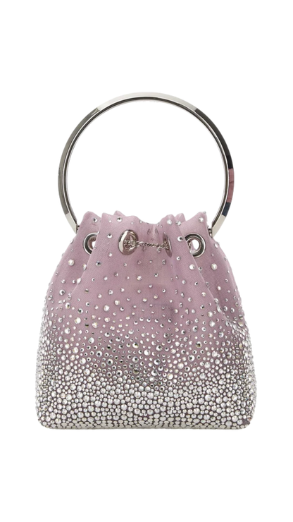 Bon Bon Crystal Mesh Handbag