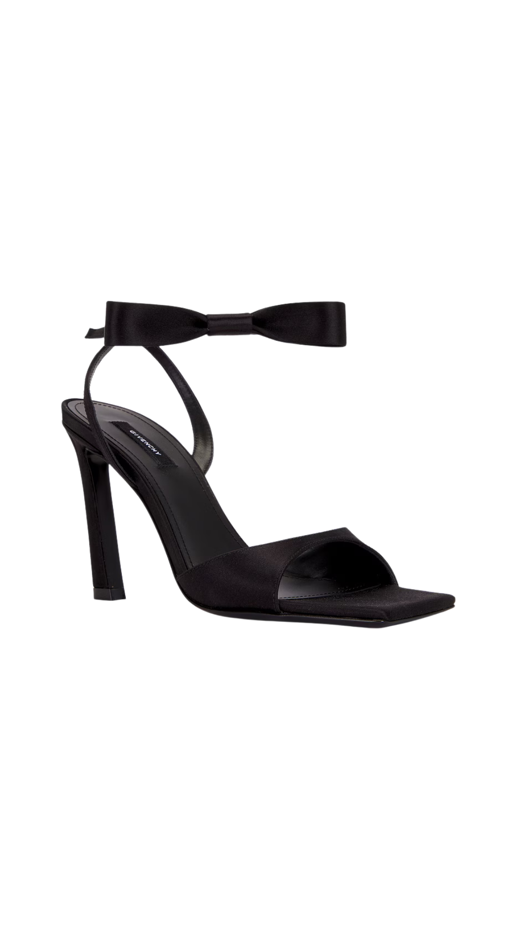 Nakecd Bow Sandal in Black