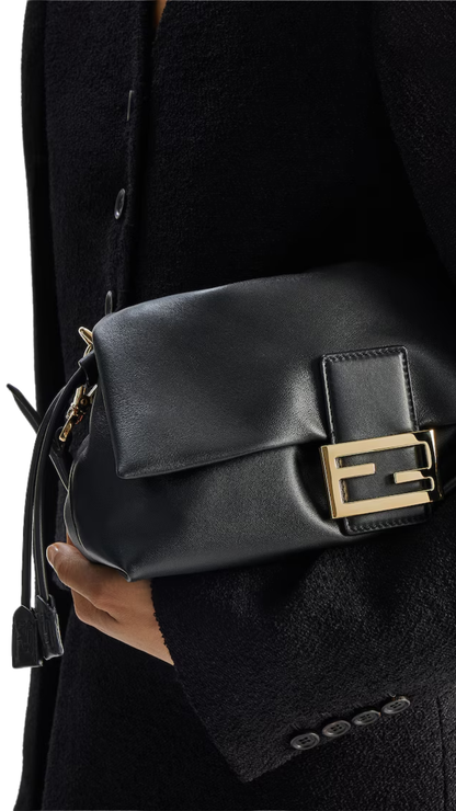 Baguette® Soft Medium in Black Nappa Leather Bag