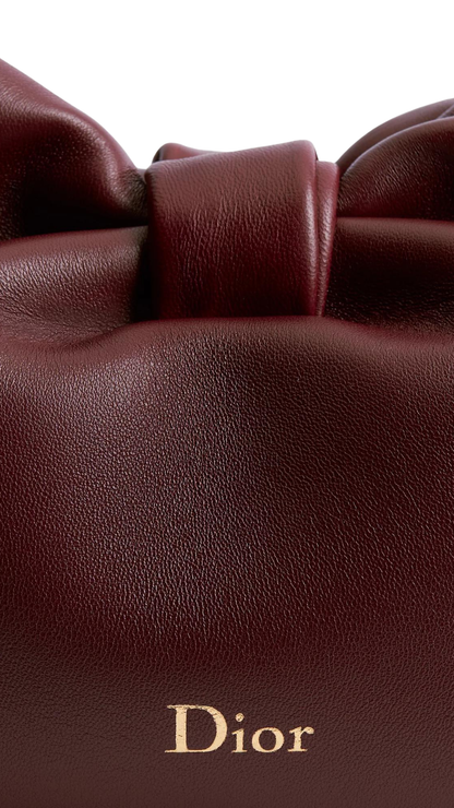 Medium Dior Bow Bag in Red