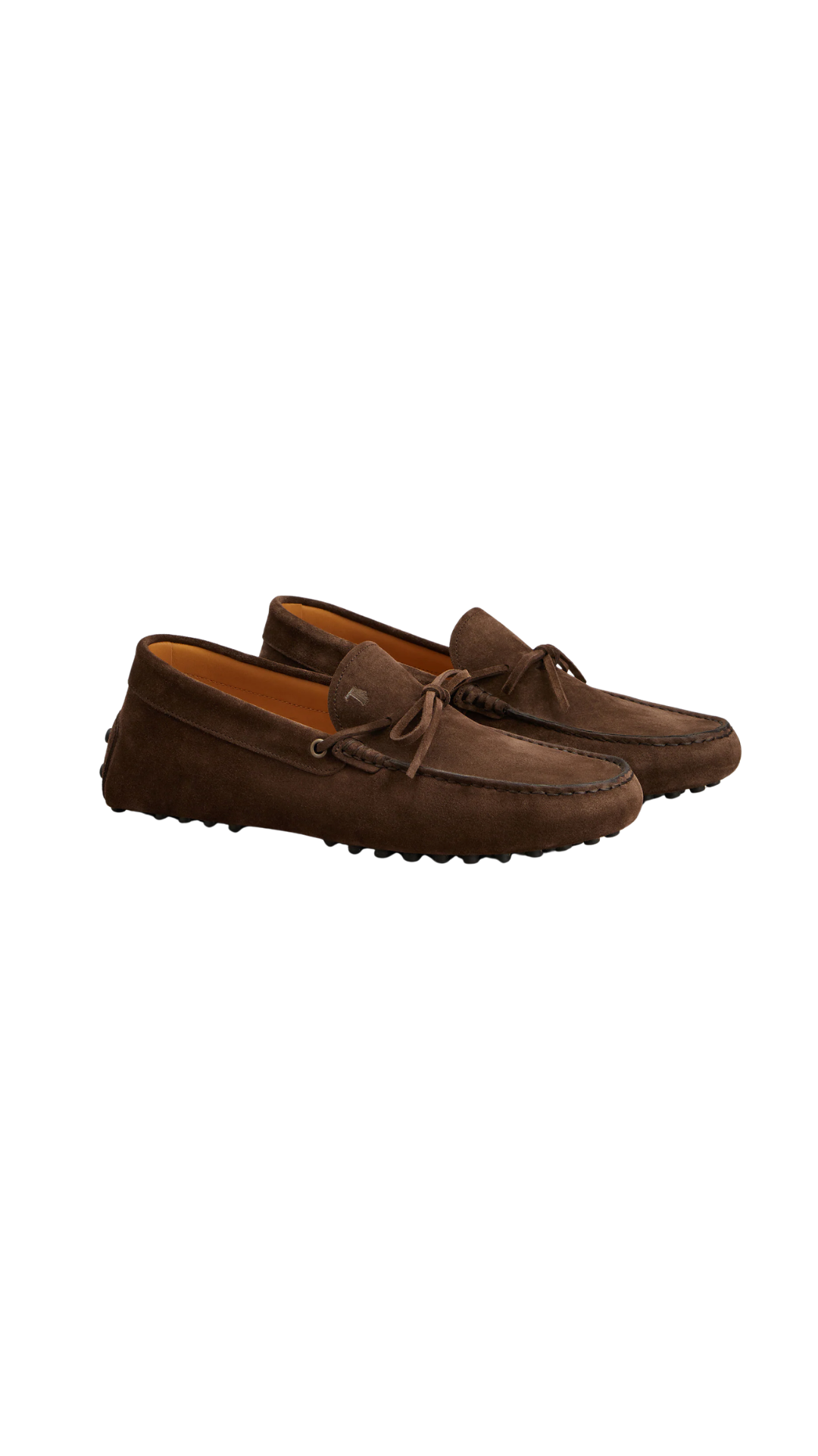 Gommino Loafers in Brown Suede
