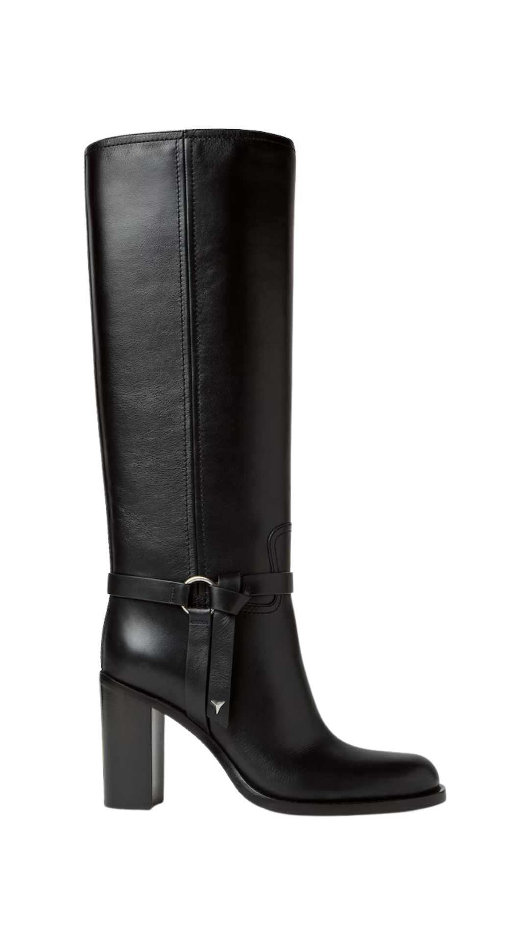 Fendi Dressage in Black Leather Boots
