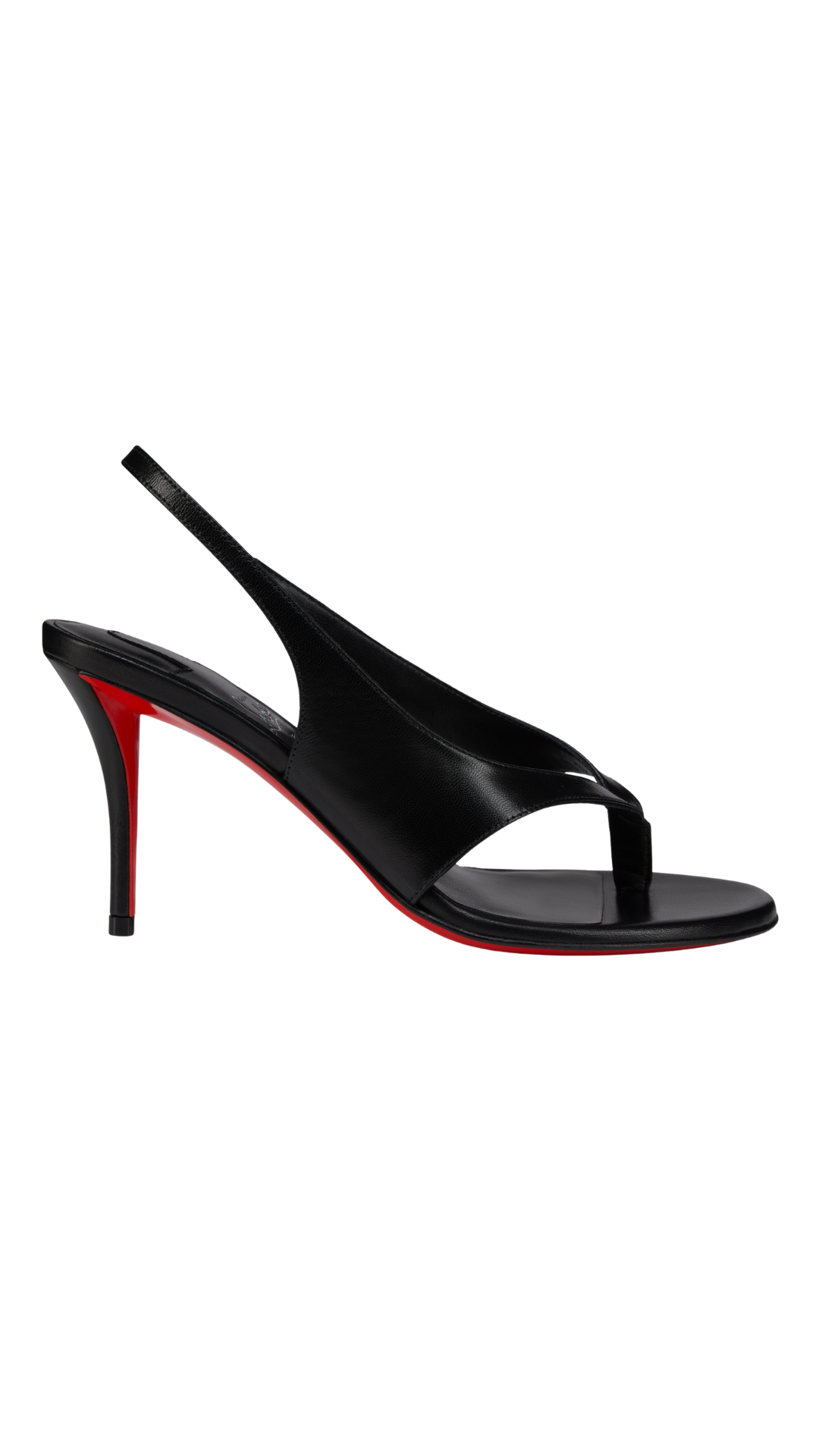 Miss Z Infradita in Kid Leather - Black - Women
