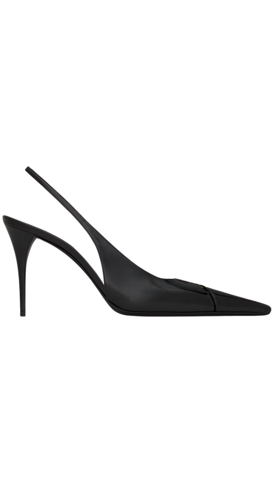 Babylone Breteuil Slingback Pumps in Black
