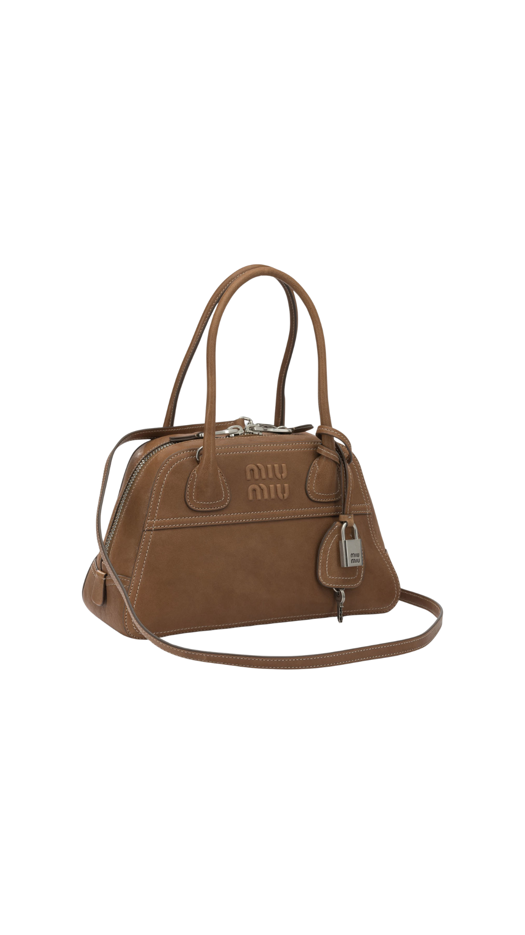 Vivant Leather Bag in Brown