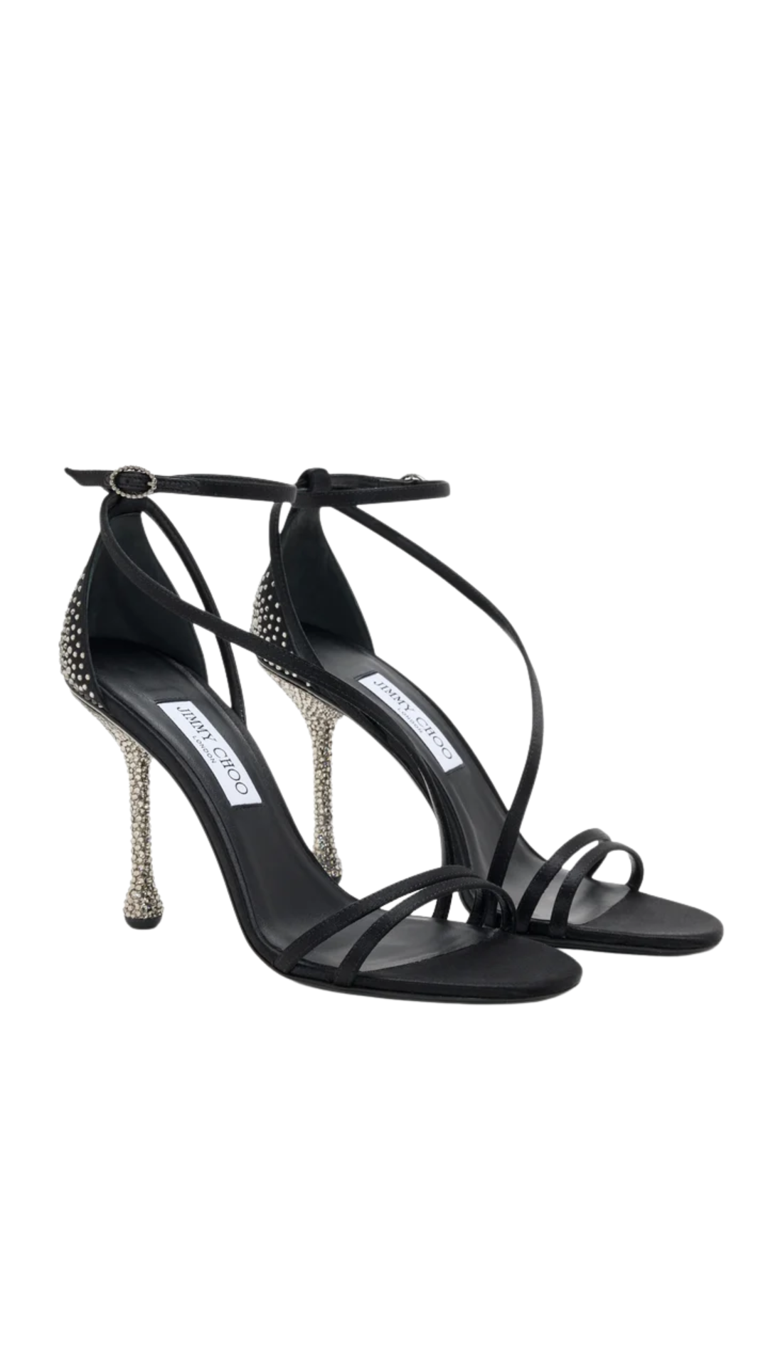 Zelia 95 Sandals in Black