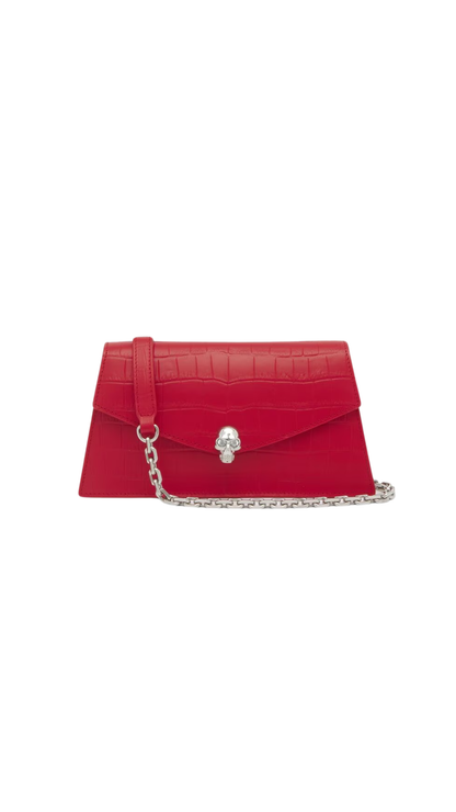 Women's Skull Mini in Red
