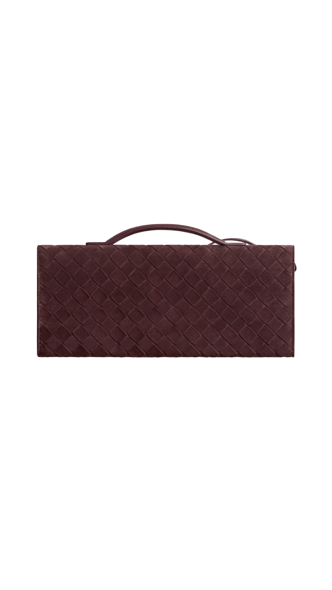 Andiamo Clutch in Deep Mahogany