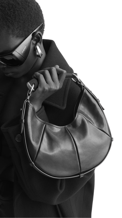 Mombasa Small In Black Leather