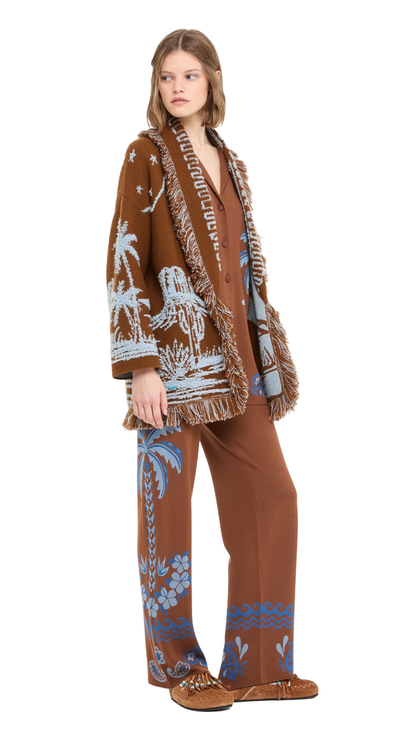 Canyon Spirit Cardigan in Tabacco/Onda