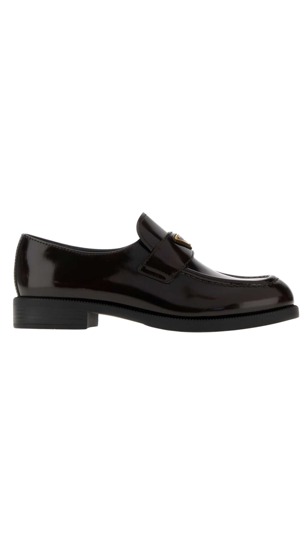 Brushed Leather Loafers in Sienna