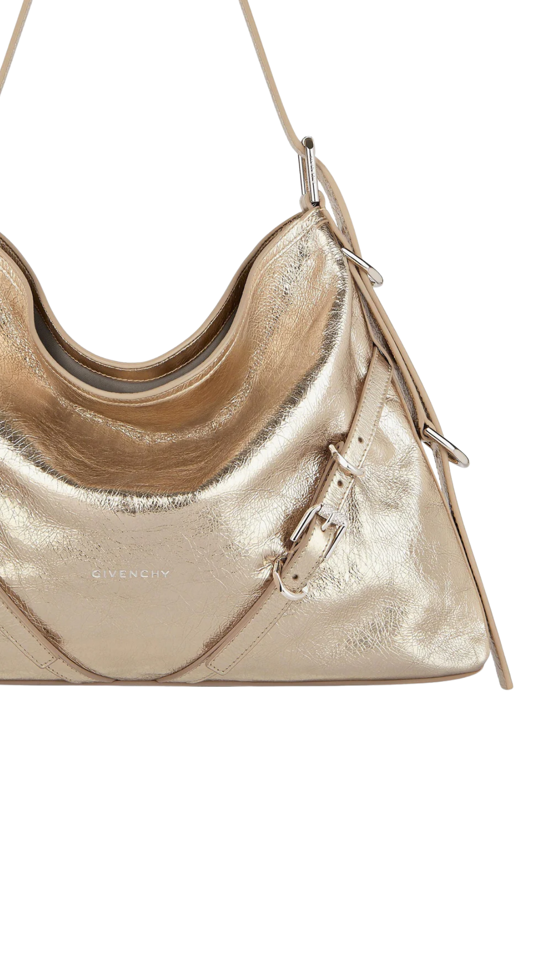 Medium Voyou bag in Metallized