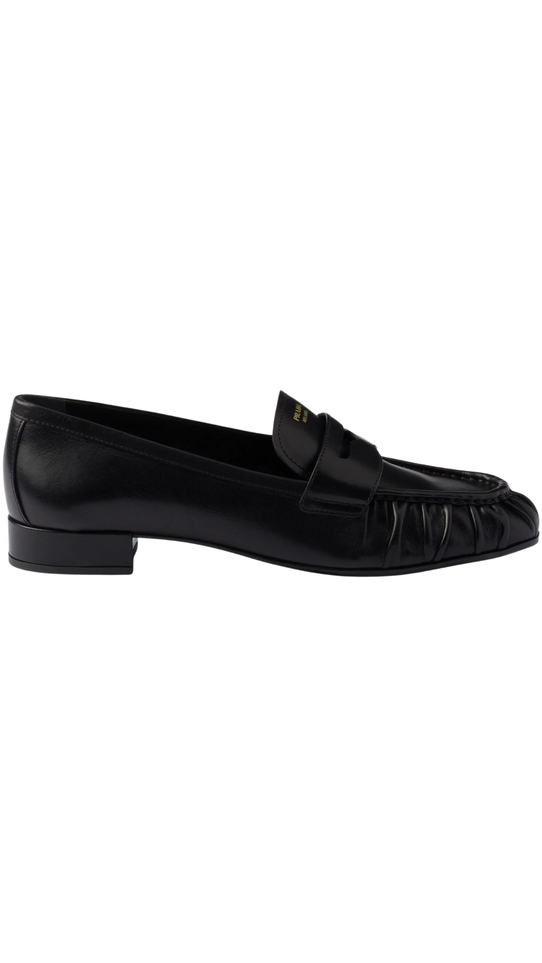 Leather Loafers in Black