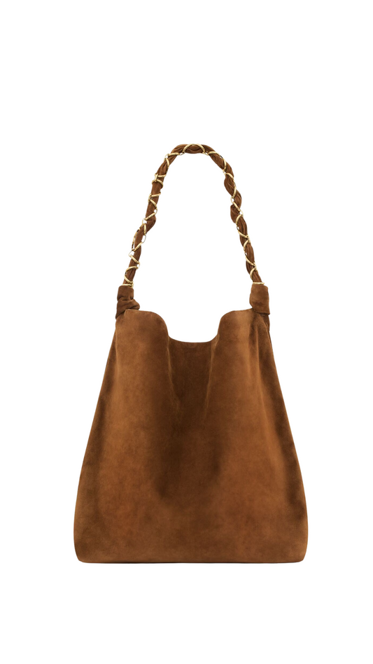 Amalia in Warm Caramel Cognac