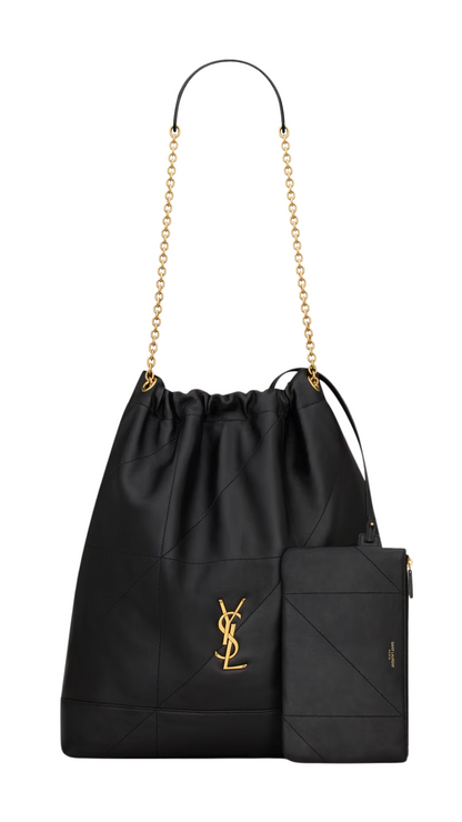 Jamie Large Pochon in Black