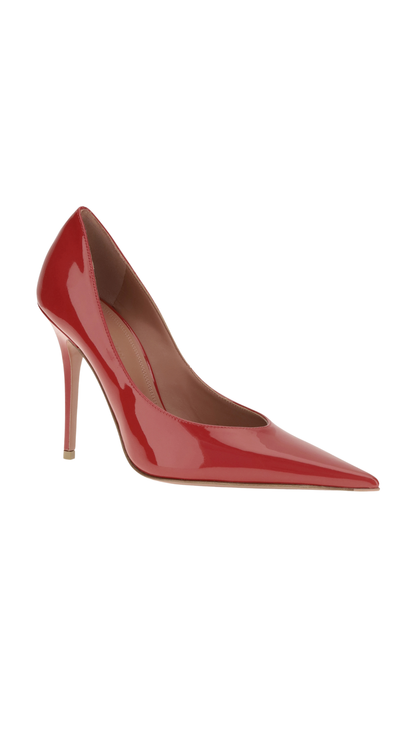 Anok Pump 2.0 in Red Leather