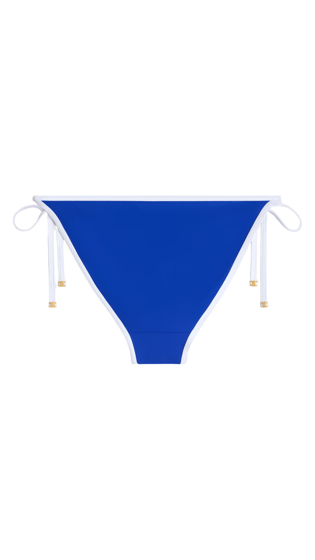 Triomphe Triangle Bottom in Electric Blue Matte Jersey