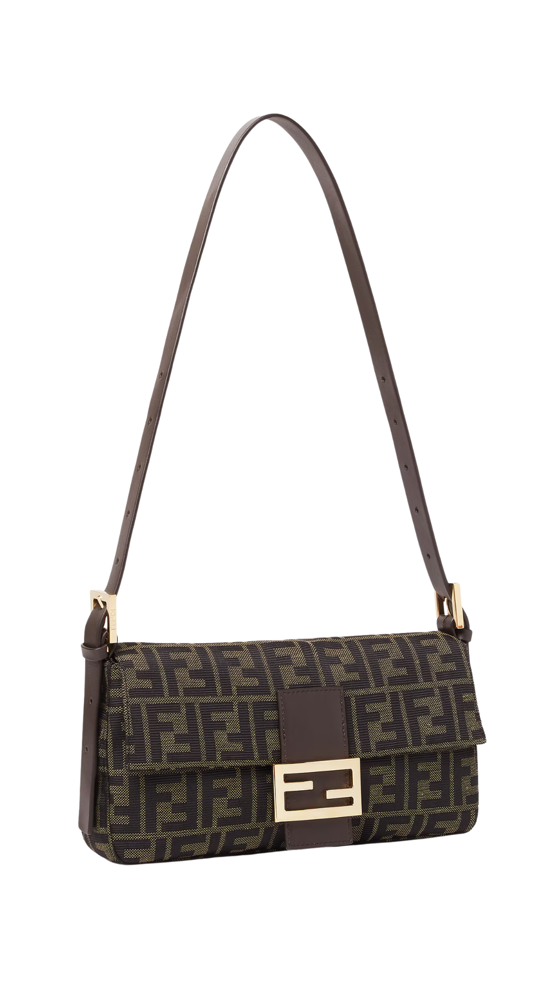 Baguette® 26424 in FF Zucca Jacquard Fabric Bag