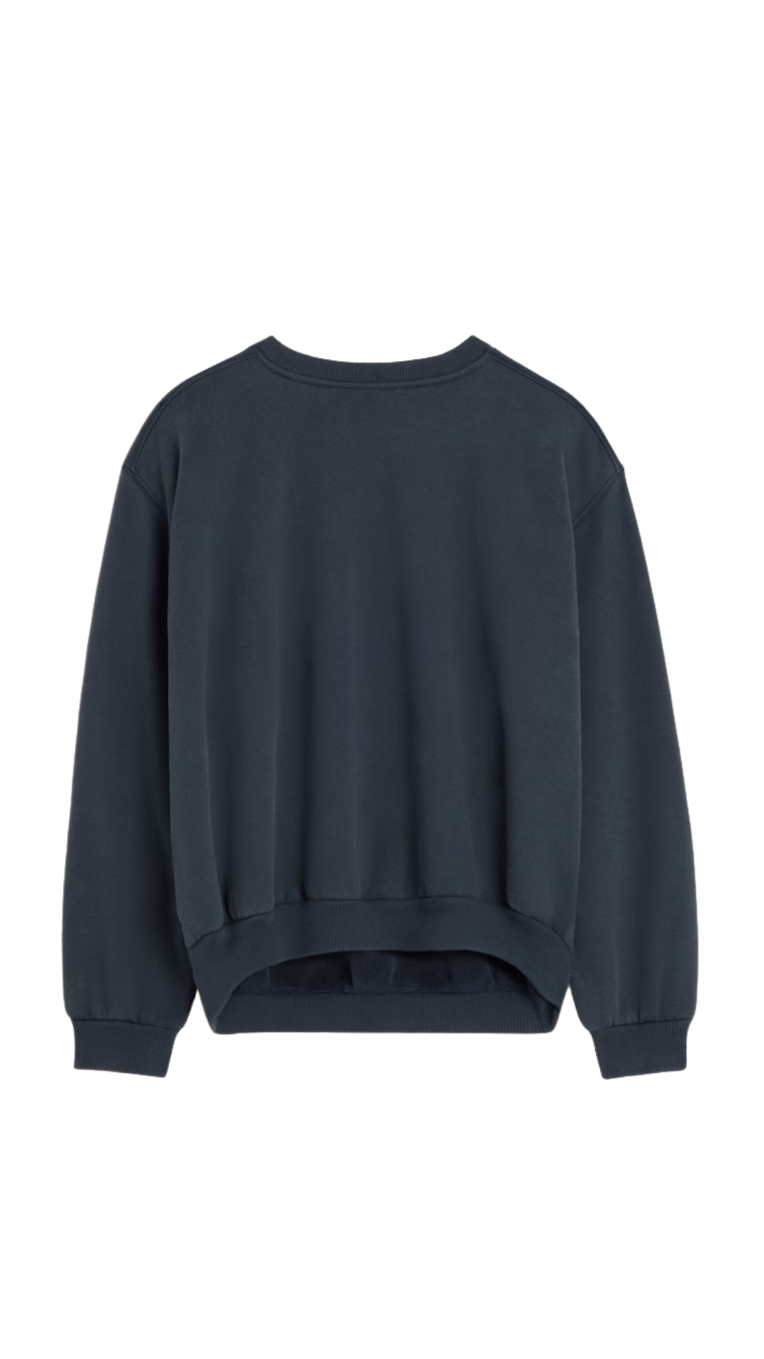 Loose Sweatshirt in Cotton Fleece