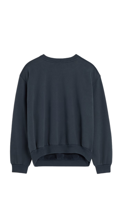Loose Sweatshirt in Cotton Fleece