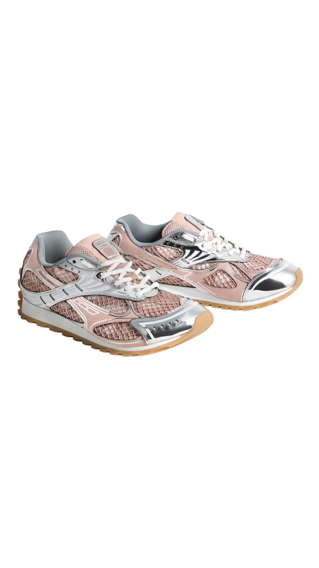Orbit Sneaker in White/Terra Pink