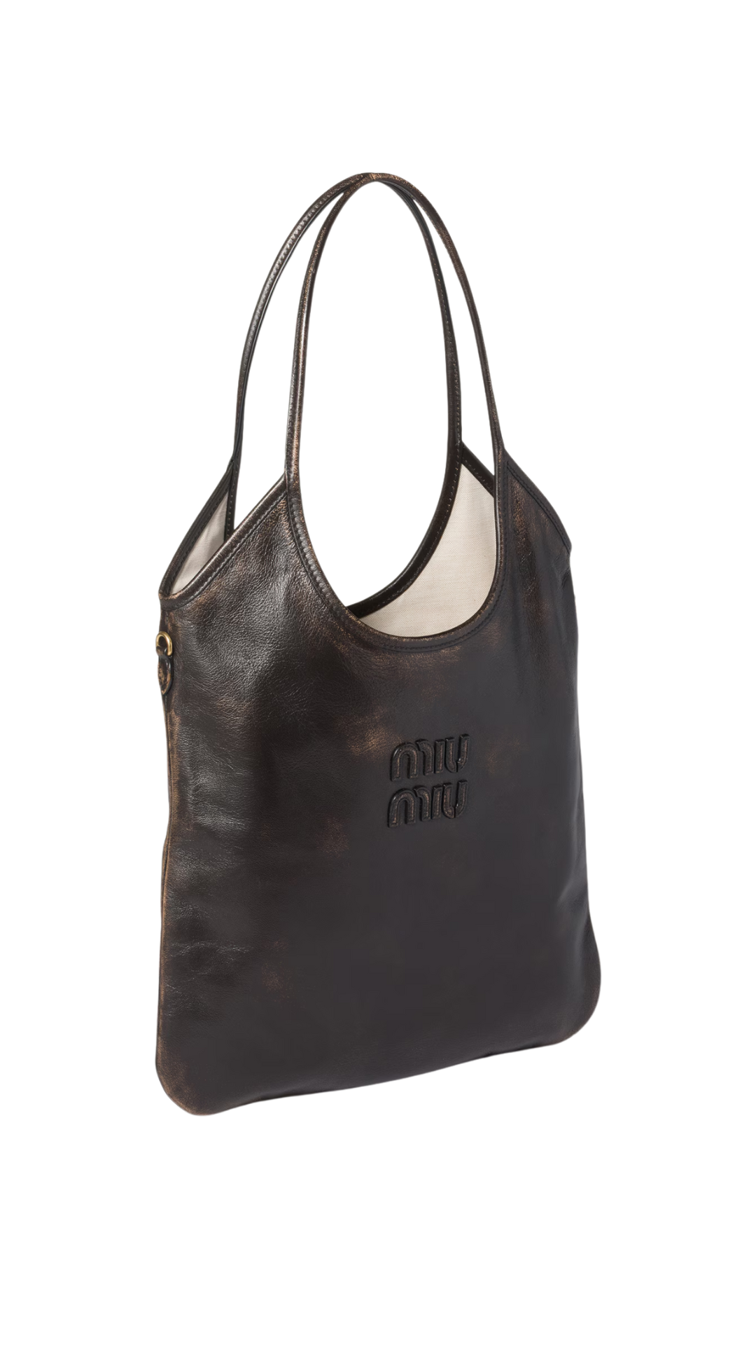 IVY Leather Bag in Coffe