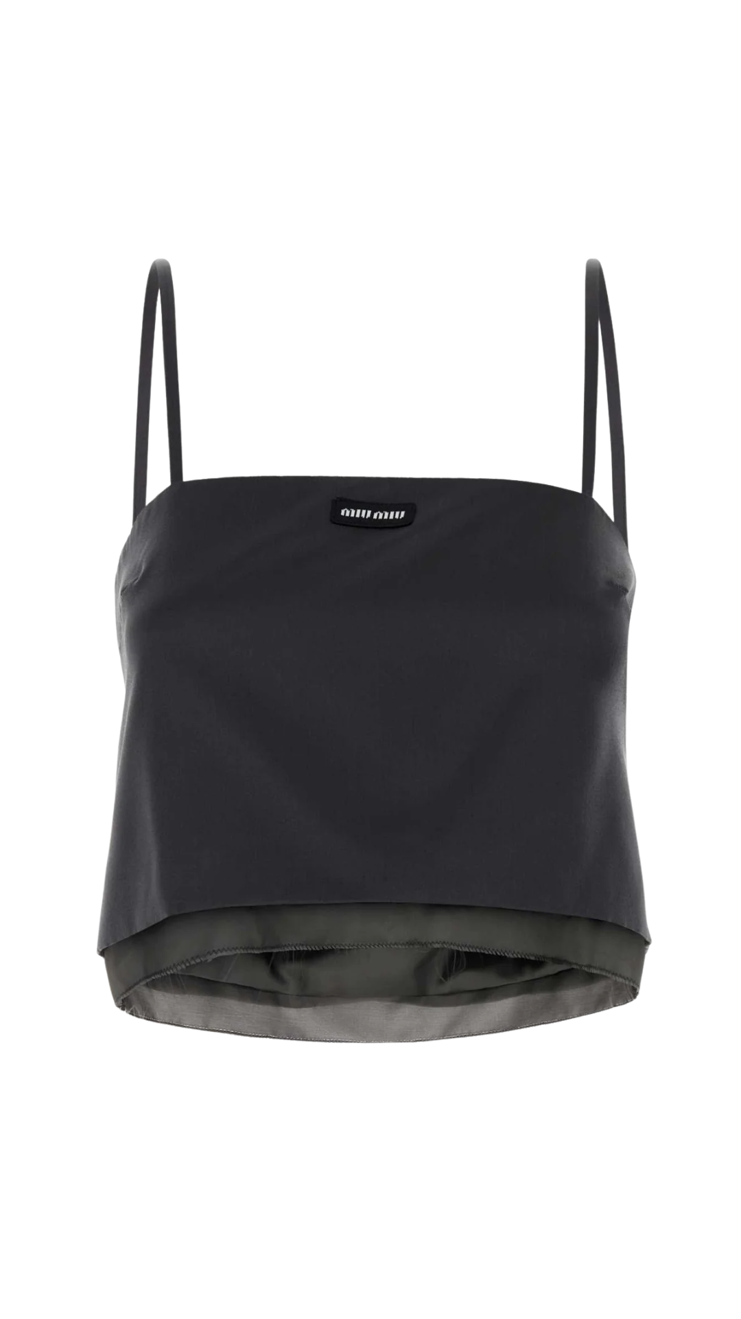 Satin Top in Black