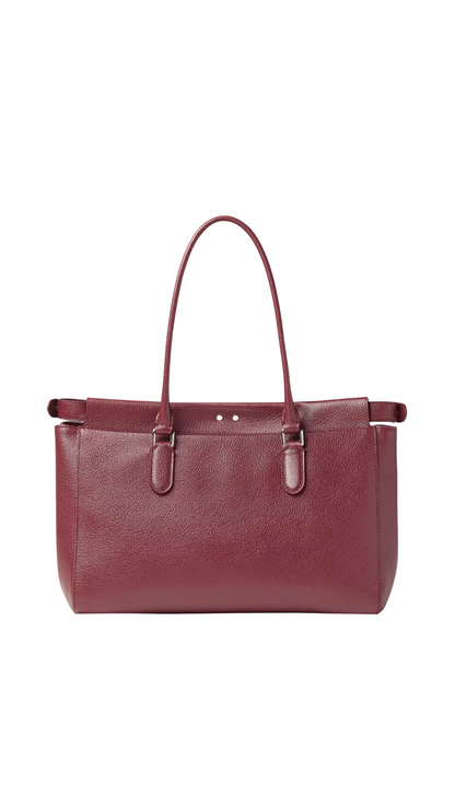 Peekaboo® Tote Small in Dark Red Leather Bag