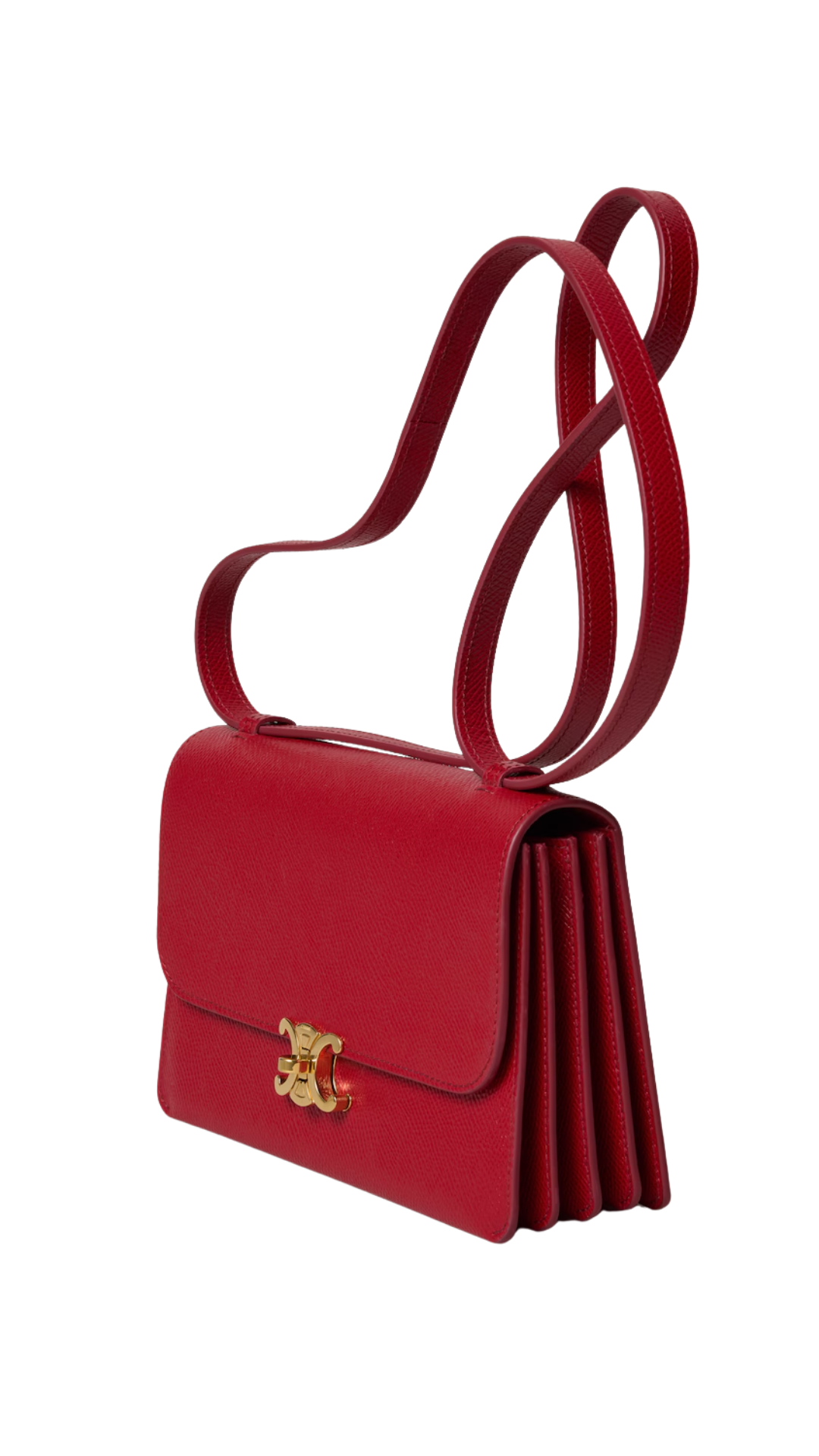 Le 17 in Burnt Red Grained Calfskin
