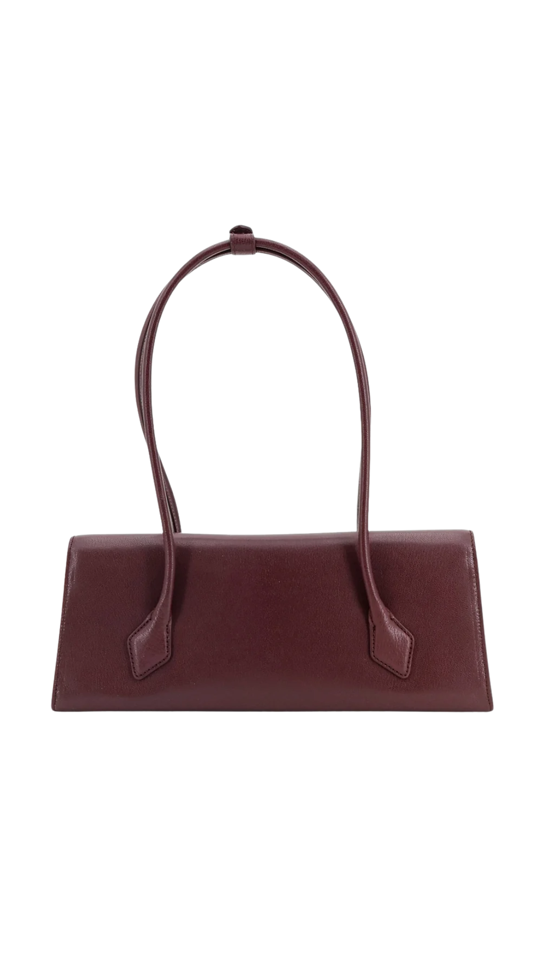 Le Teckel Flap Medium Bag in Shiny Goatskin