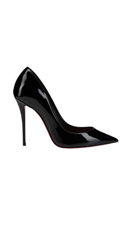 La Pigalle Pumps in Black Patent Calf Leather