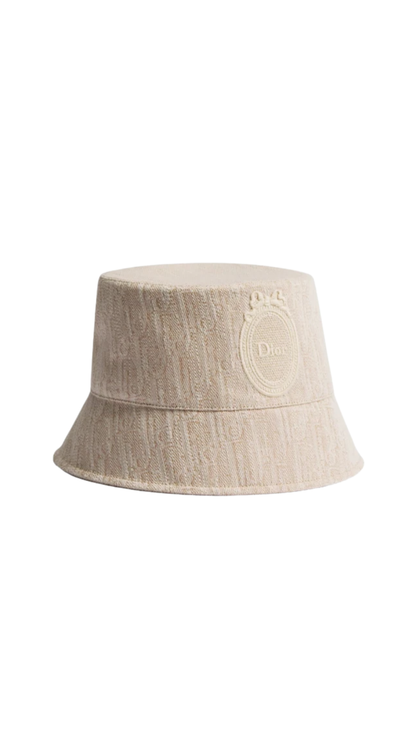 Dioriviera Dior Medaillon Teddy-D Small Brim Bucket Hat