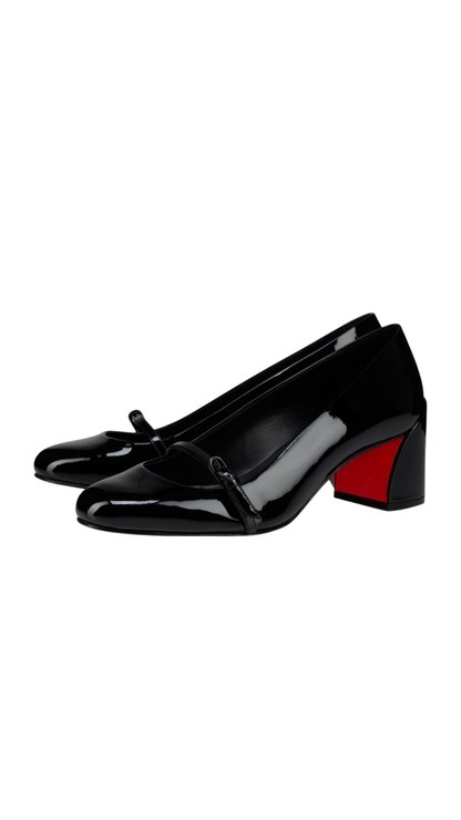 Jane Nina Pump 55 mm Pumps - Patent calf leather - Black - Women