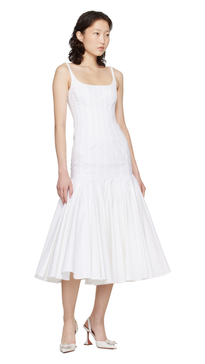 Begum Sling 95 White Nappa