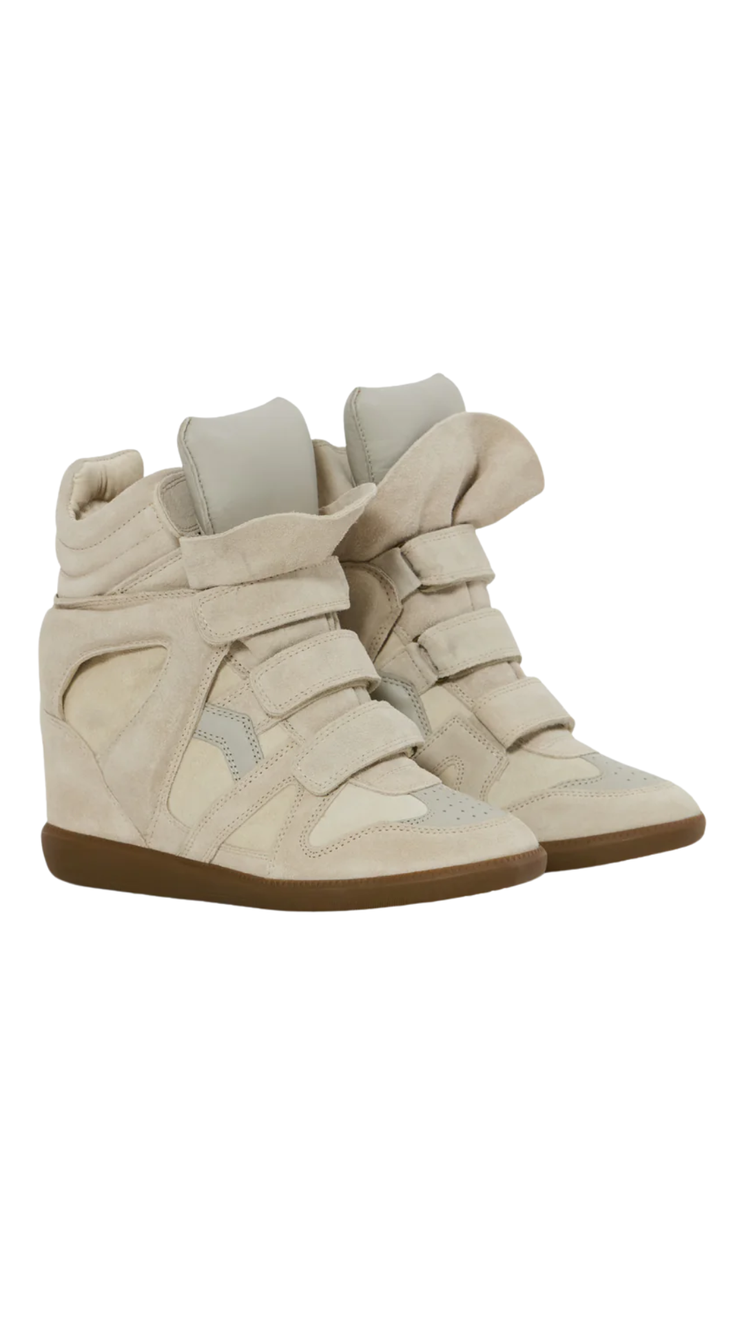 Bekett Sneakers in Ecru Bekett Leather Wedge Sneakers (Copia)