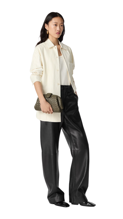 Lauren 1980 Mini Clutch Bag with Chain Strap in Cypress