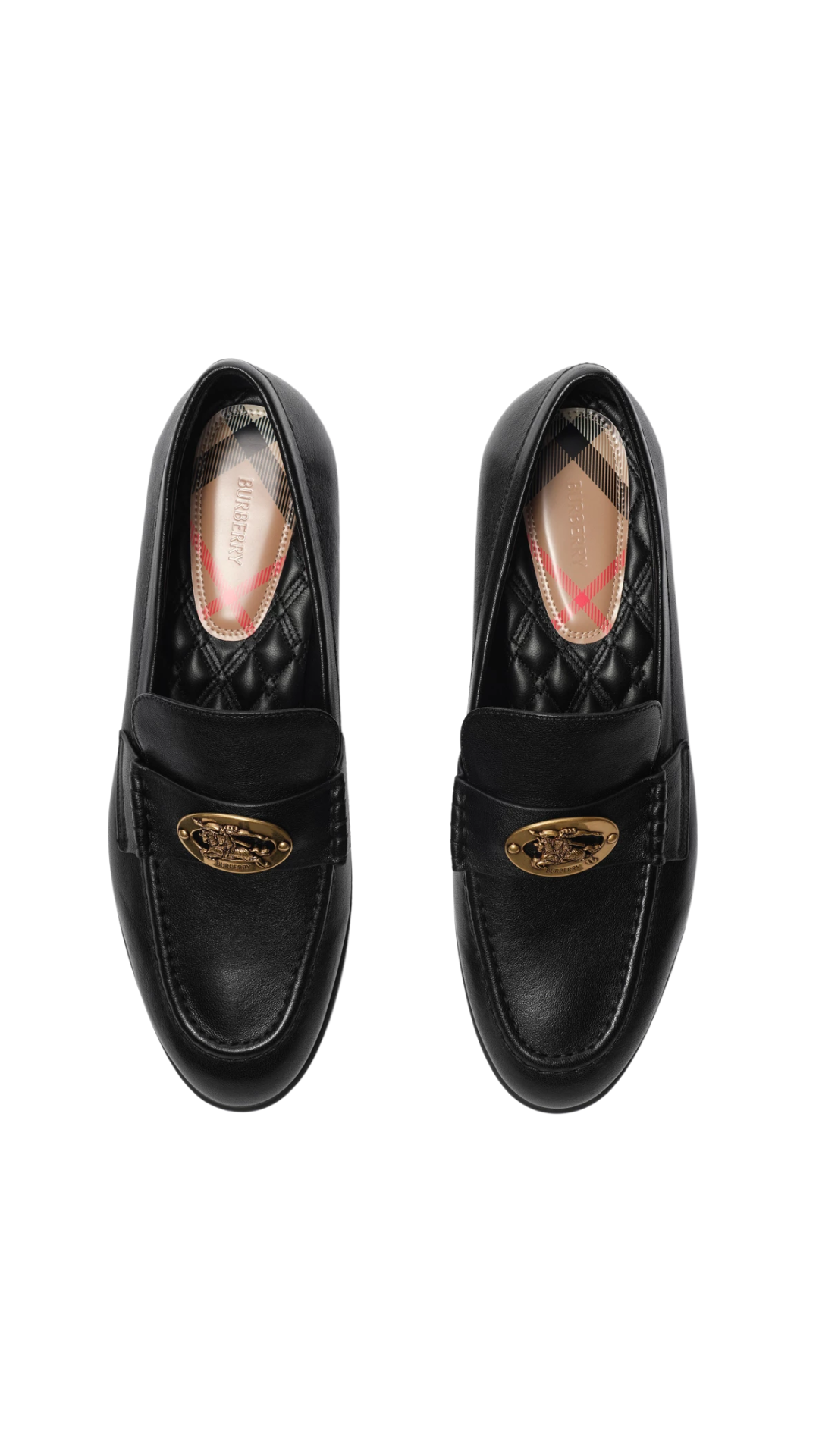 Leather Opal Loafers in Black