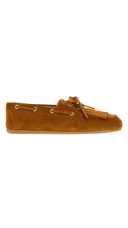 Moccasins in Brown Suede