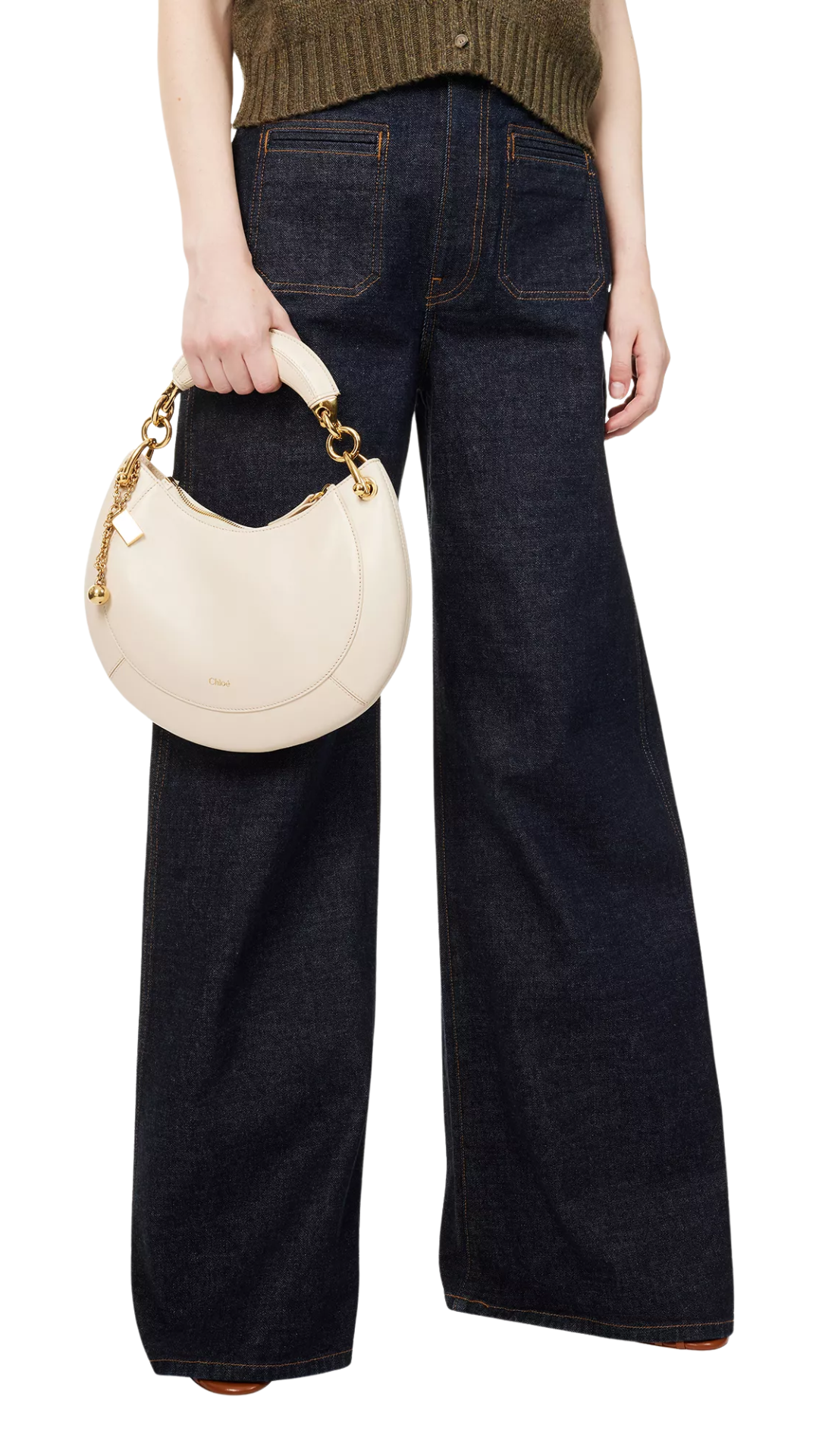 Marcie Shoulder Bag in White