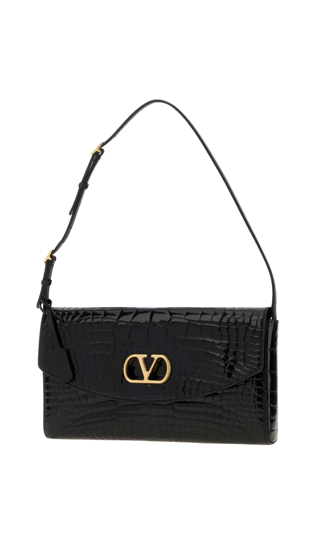 Deva Small Shoulder Bag in Black