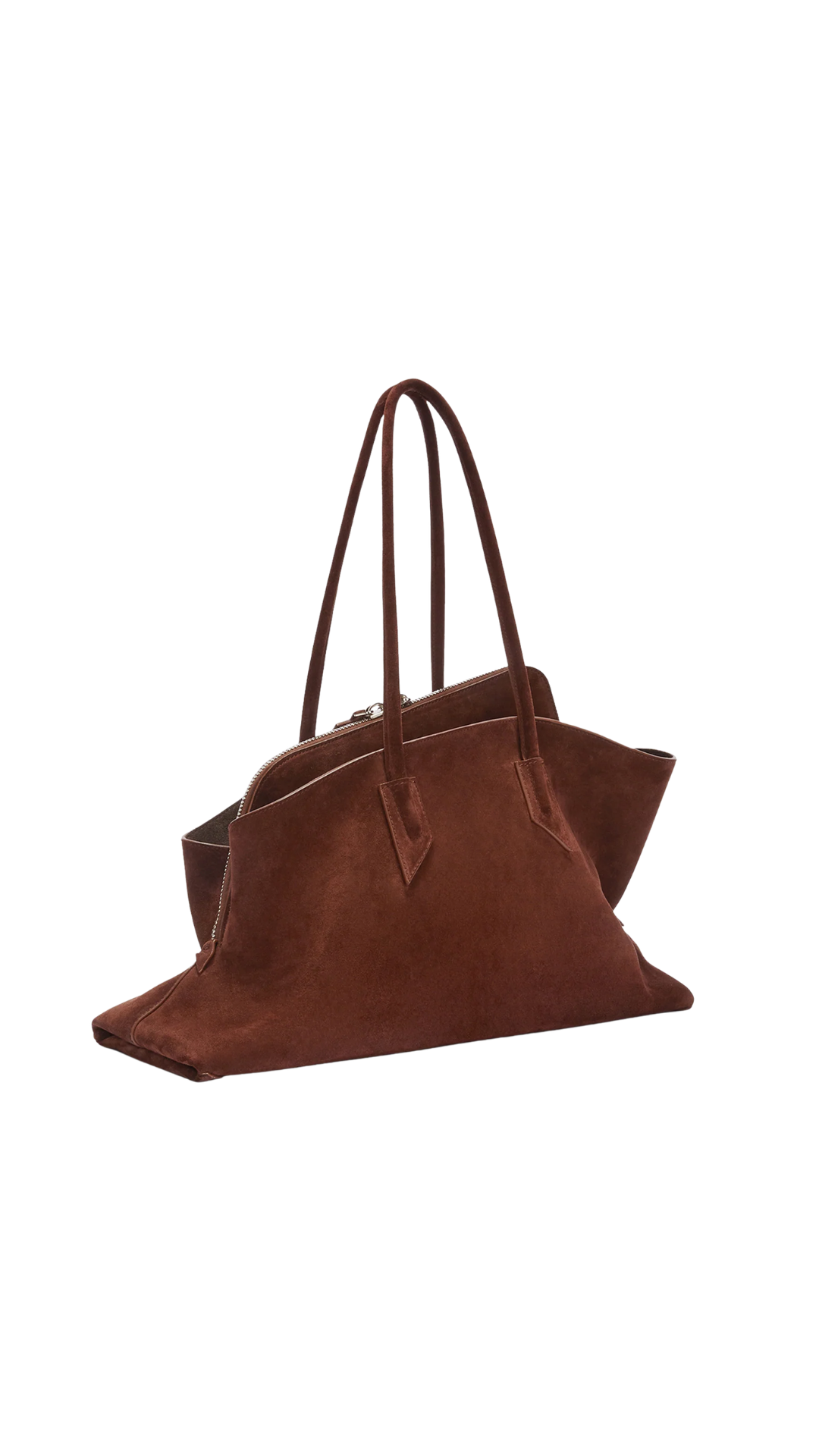 La Passeggiata Medium Light Chocolate Top Handle