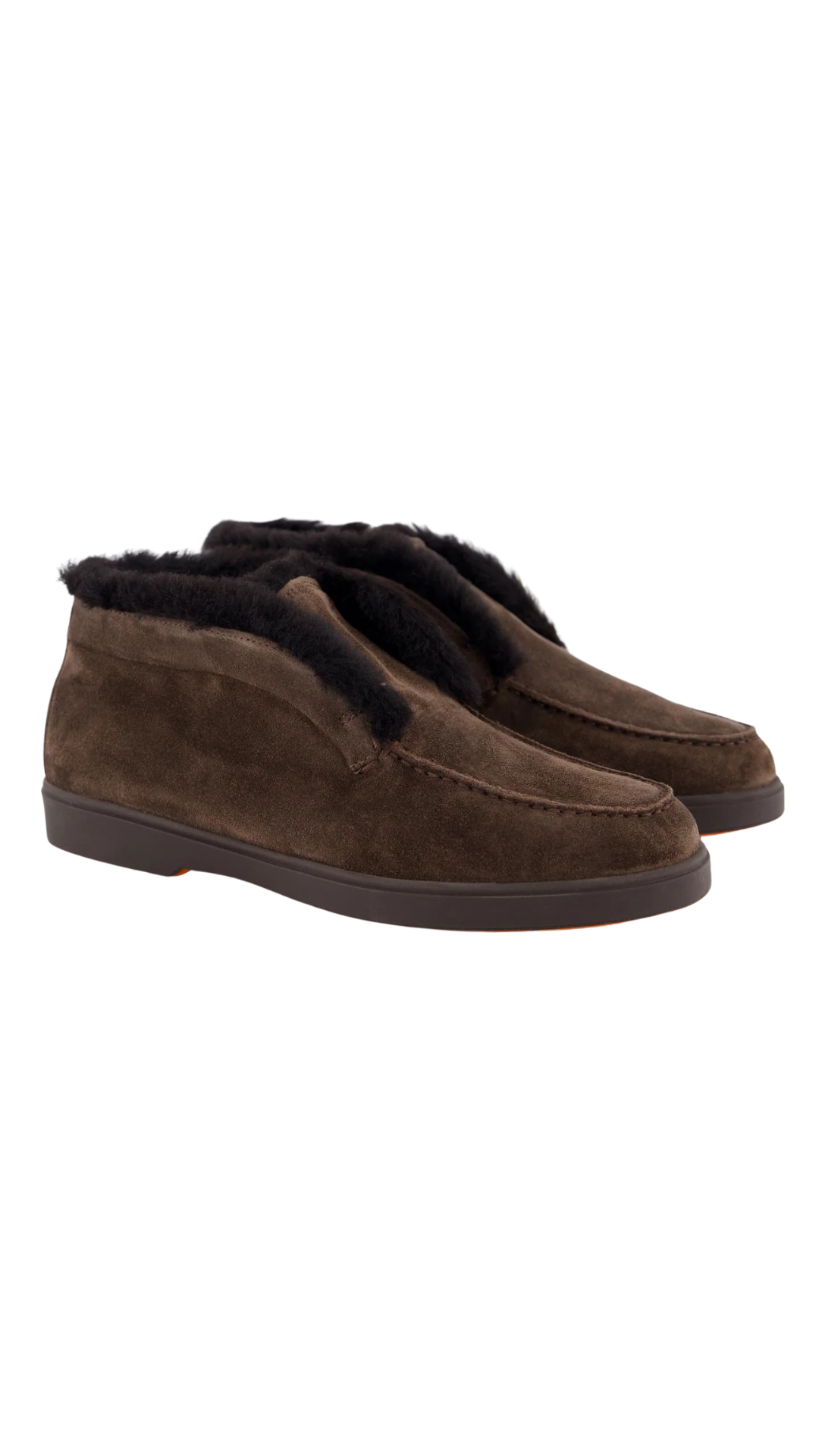 Fortune Fur Loafer in Brown