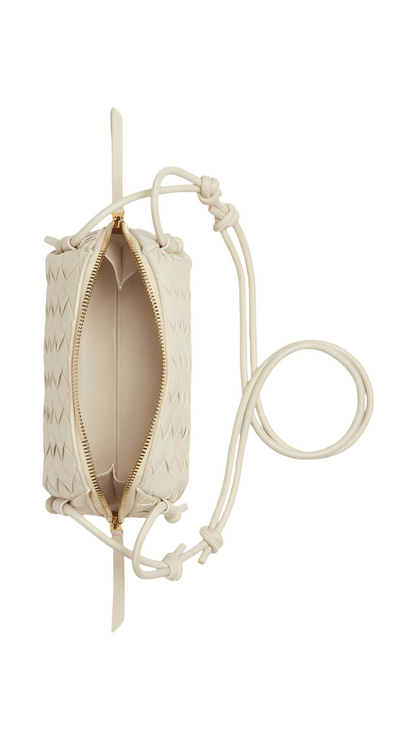 Intrecciato Concert Pouch in Sea Salt
