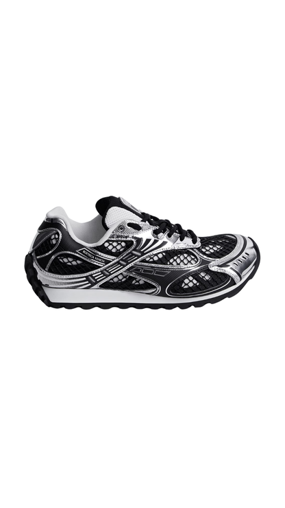 Orbit Sneaker in Black/silver